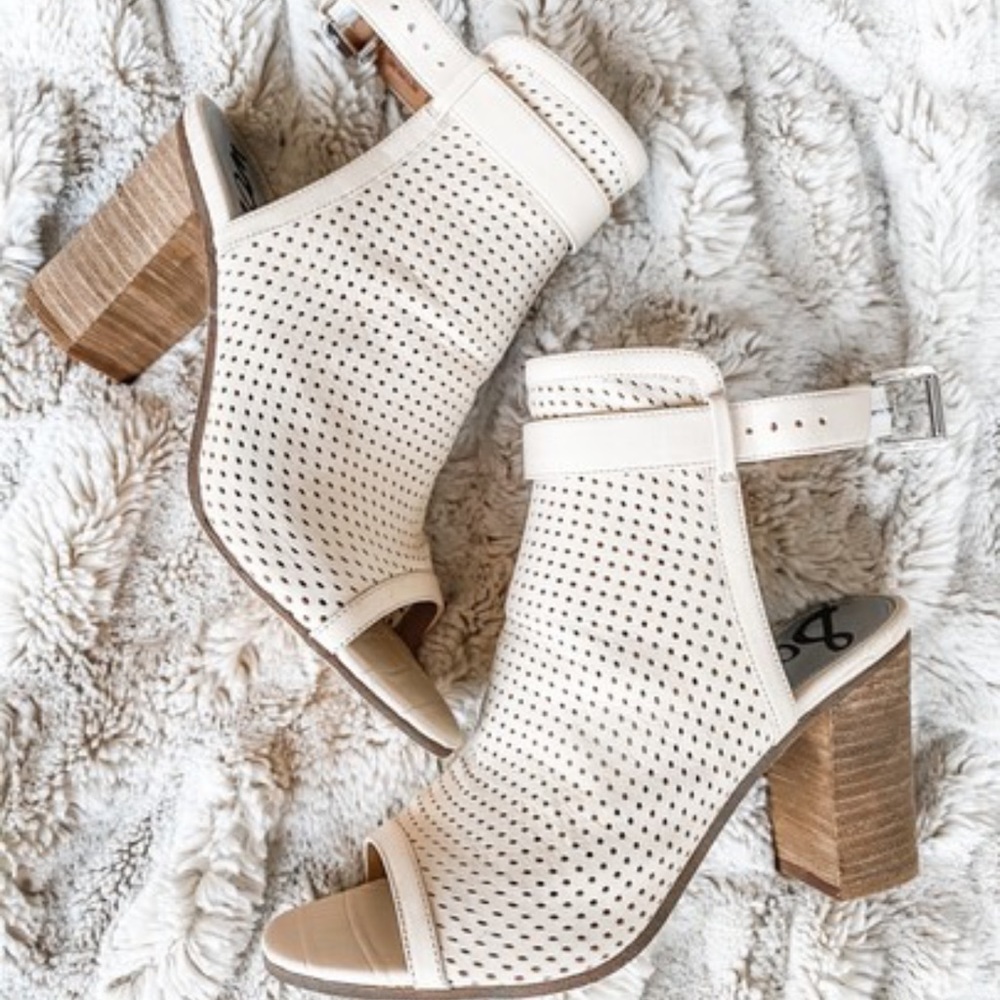 Sam Edelman Summer Sand Open Toe Bootie